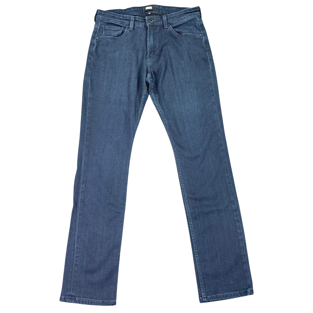 Paige Federal Slim Straight Jeans Mens 31 Inkwell Dark Wash Denim M655521-4010